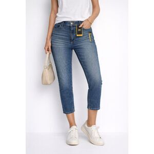 Lee Jeans Straight Legendary Straight Crop Mid Rise Size 16M